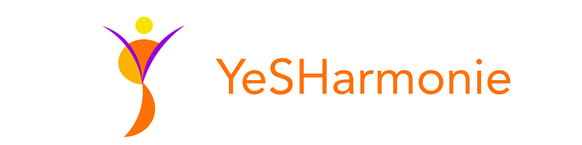 Initiales de Yann et Stéphanie représentant un être joyeux et lumineux